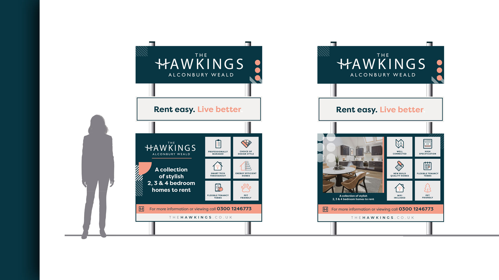 The Hawkings Signage
