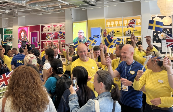ikea store activation launch