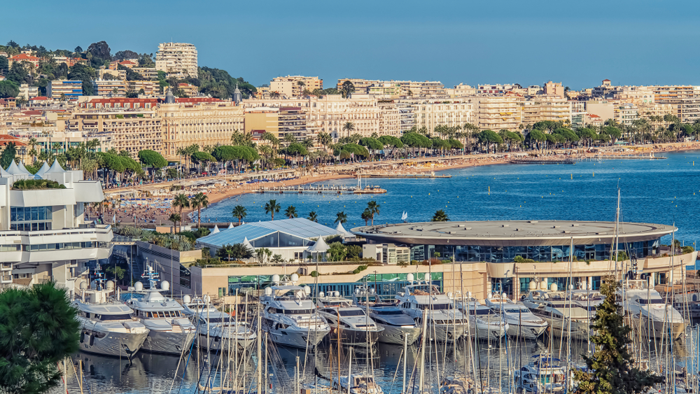 City,Of,Cannes,In,Summer,On,The,French,Riviera